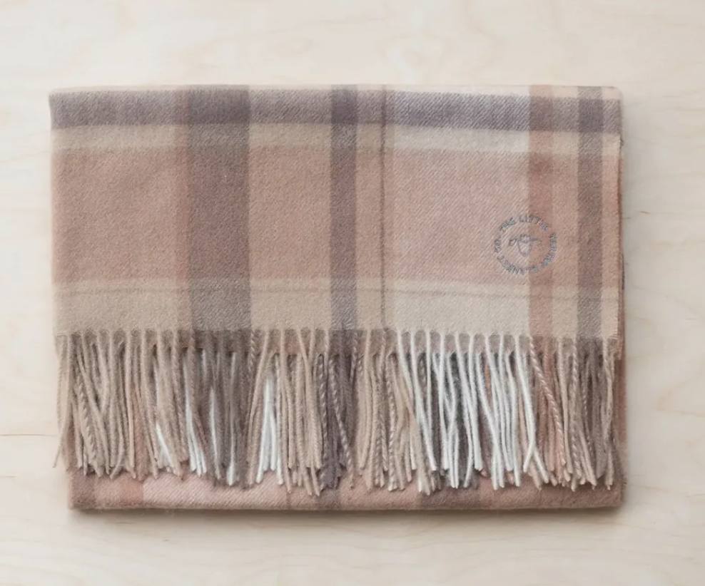 Lambswool Baby Blanket