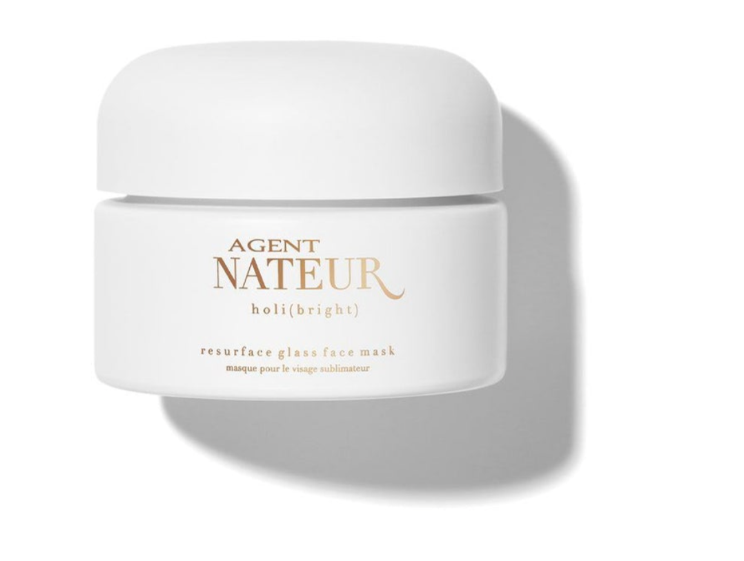 holi (bright) resurface glass face mask