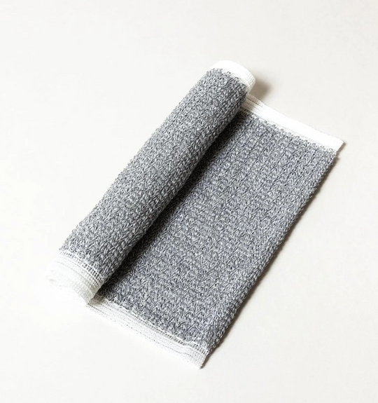 Binchotan Charcoal Body Scrub Towel