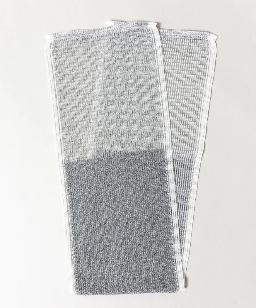 Binchotan Charcoal Body Scrub Towel