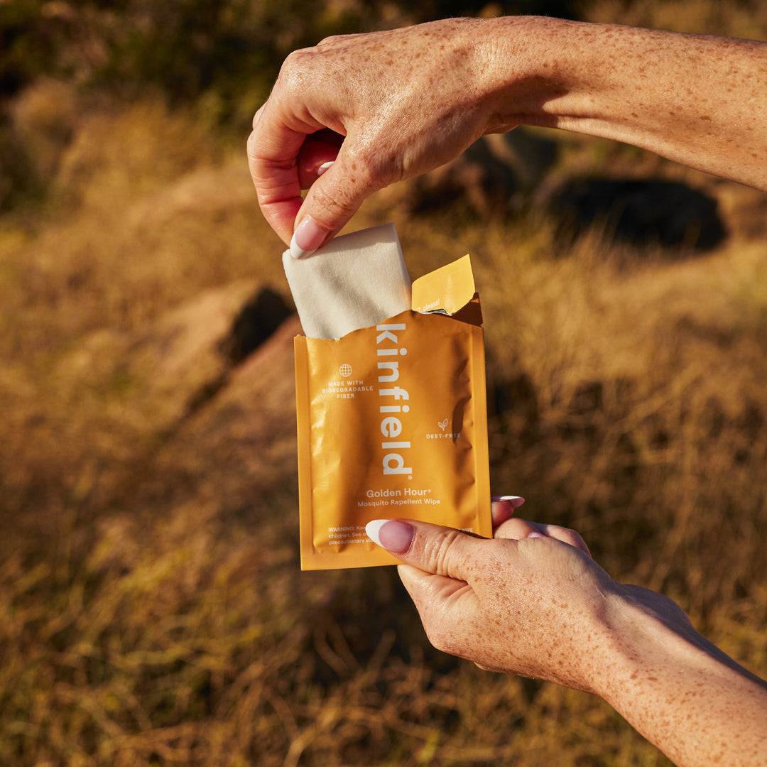 Golden Hour Wipes- Natural Mosquito Repellent